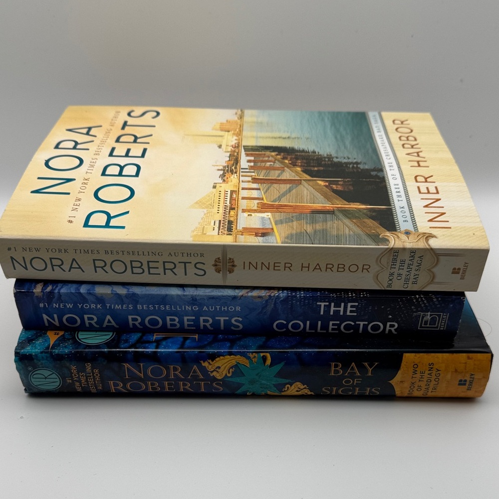 Book Set - Inner Harbor, The Collector, Bay of Sighs by